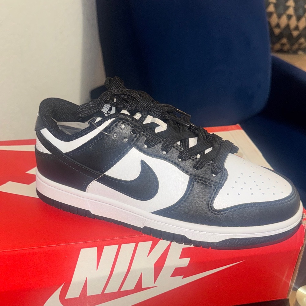 Nike Kids Black and White Sneakers